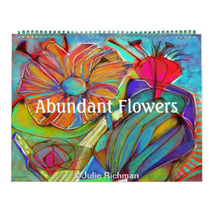 Många blommor kalender
