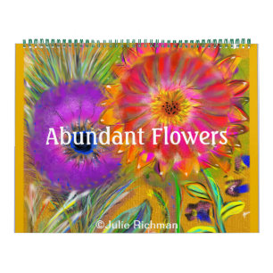 Många blommor kalender