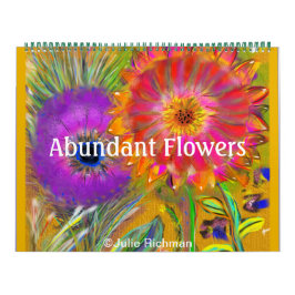 Många blommor kalender