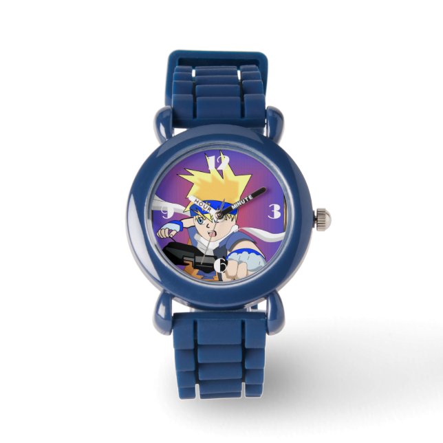 Manga Boy Armbandsur (Framsida)