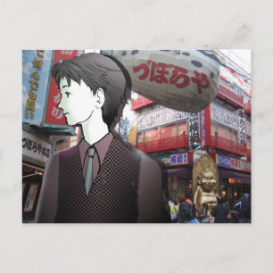 MANGA boy OSAKA Vykort