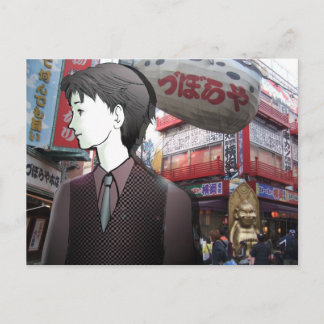 MANGA boy OSAKA Vykort