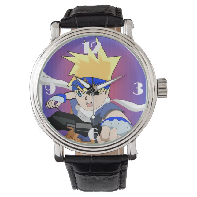 Manga Boy Watch Armbandsur (Framsida)