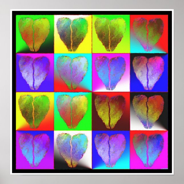 många brutna hjärtan poster (Framsidan)