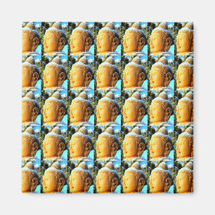 många buddha magnet