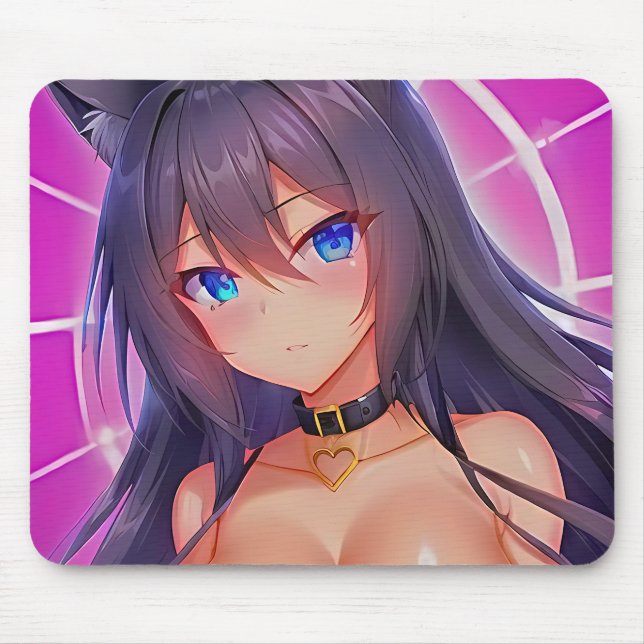 Manga Cat Girl "Ögon on you" Musmatta (Framsidan)