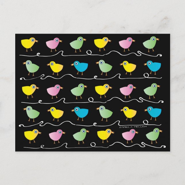 Många Chickar vykort (Framsida)