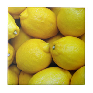 Många citroner kakelplatta