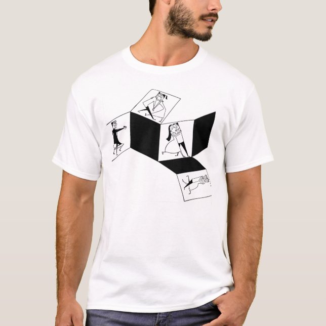 Många dansare t shirt (Framsida)