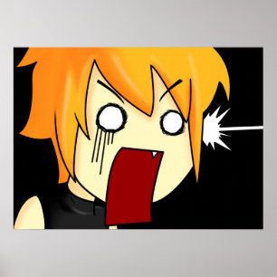 Manga Emote Boy   TAOFEWA Kenneth   Manga Chibi Poster