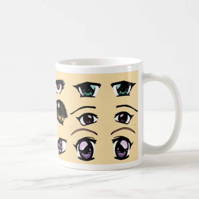 manga eyes kaffemugg (Höger)