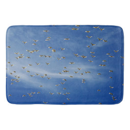 Många fåglar badrumsmatta