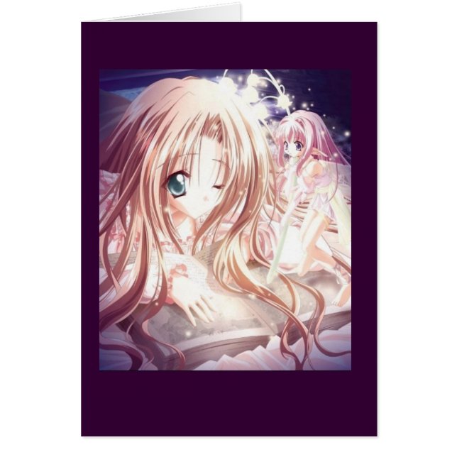 manga-fille OBS kort (Framsidan)