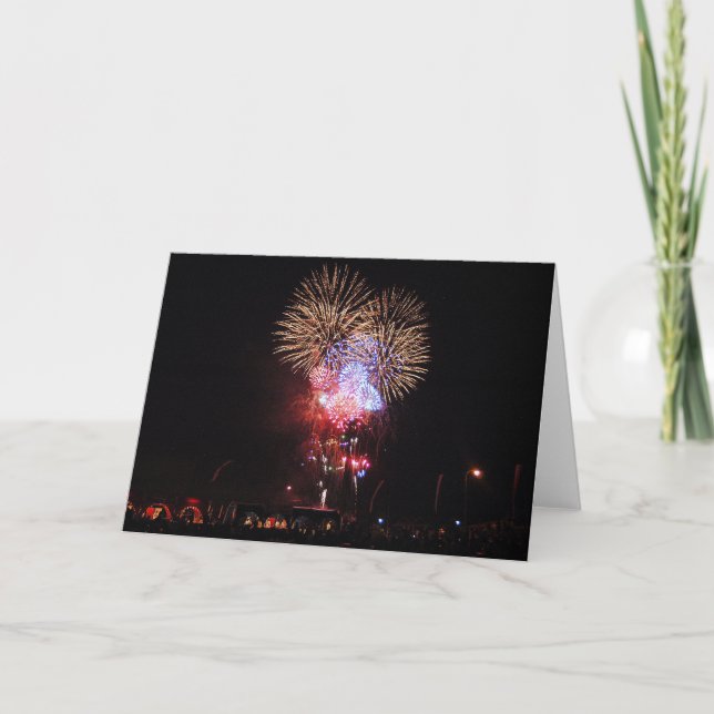 Många Fireworks Kort (Framsida)