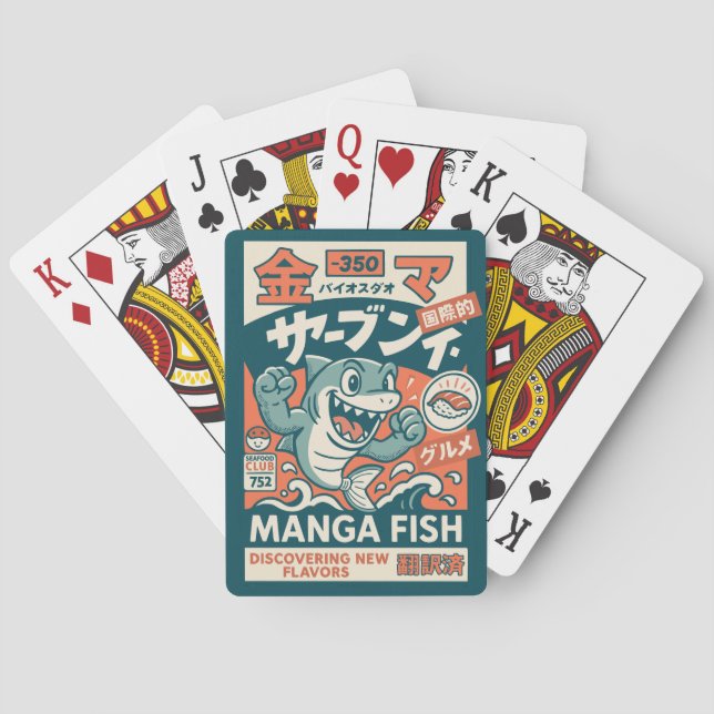 Manga Fish Casinokort (Baksidan)