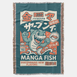 Manga fisk filt