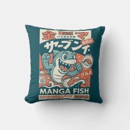 Manga fisk kudde