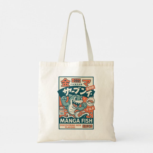 Manga fisk tygkasse (Baksida)
