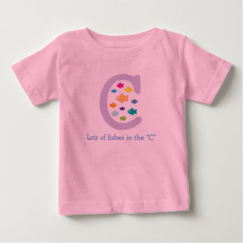Många fiskar i "C"_flerfärgad guldfisk 2 T Shirt