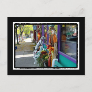 Många fläckar vykort