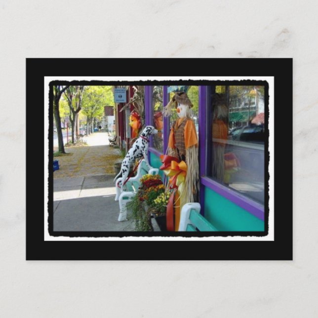 Många fläckar vykort (Framsida)