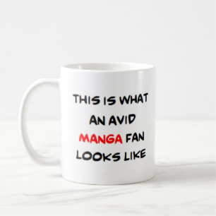 manga fläkt, levande kaffemugg