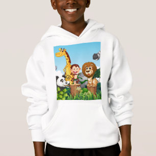 Många friska djur i skogen t shirt
