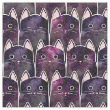 Många Galaxy Cats Mönster