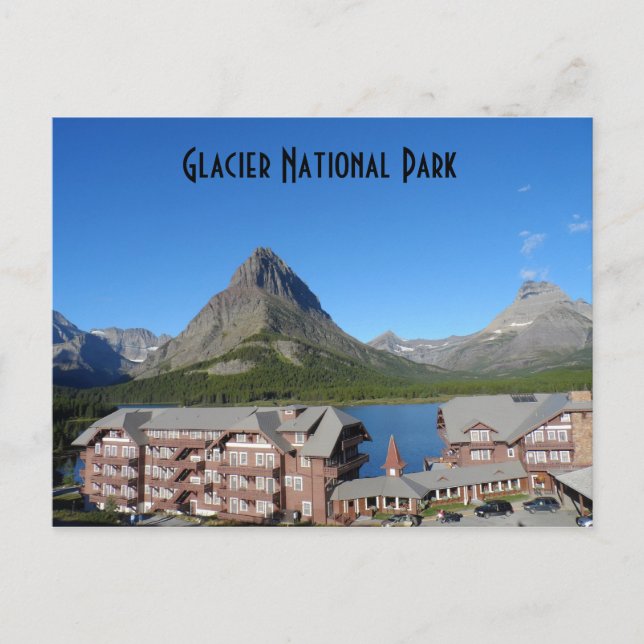 Många Glacier Hotel - Glacier National Park Vykort (Framsida)