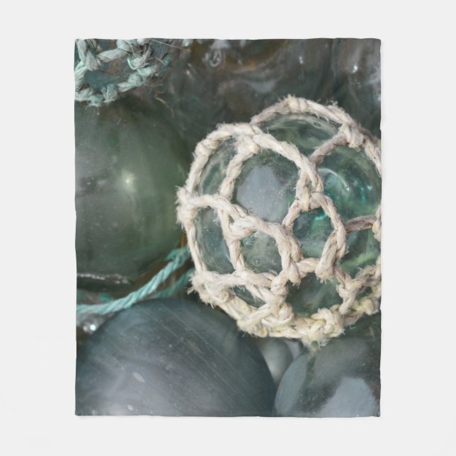 Många glasfisken flyter, Alaska Fleecefilt (Framsidan)