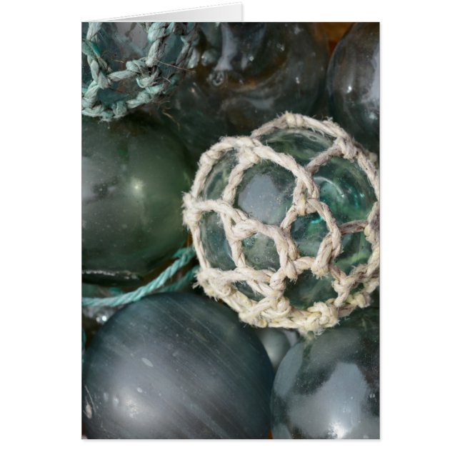 Många glasfisken flyter, Alaska Hälsningskort (Framsidan)