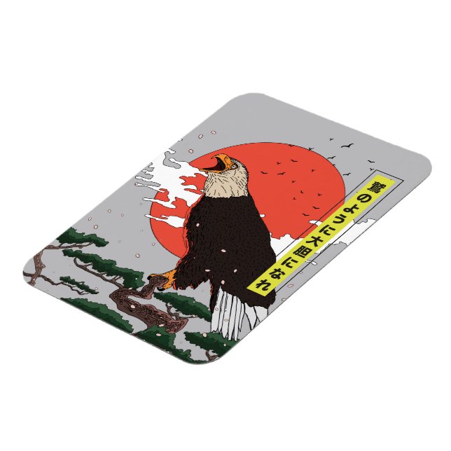 Manga Golden Eagle Magnet (Vänstra Sidan)
