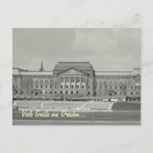 Många hälsningar från Dresden... Vykort