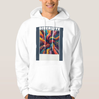 Många händer, en framtid – Mångfald Hoodie