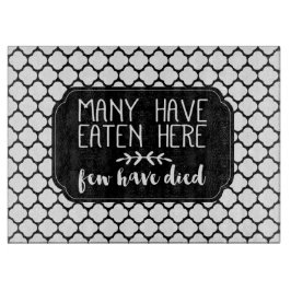 Många har ätit här, få har dött | Svart