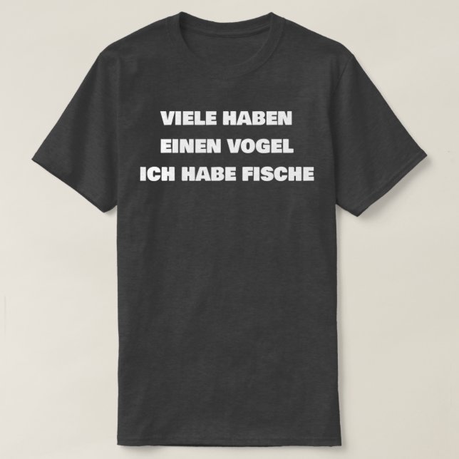 Många har en fågel1 t shirt (Design framsida)