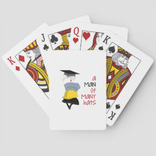 Många hattar casinokort