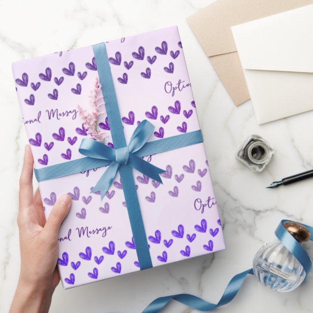 Många hjärtan Svällning Papper Presentpapper (Gifting)