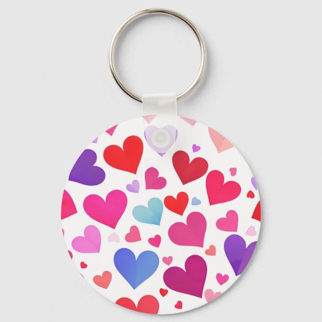 Många hörningar nyckelring (Framsida)