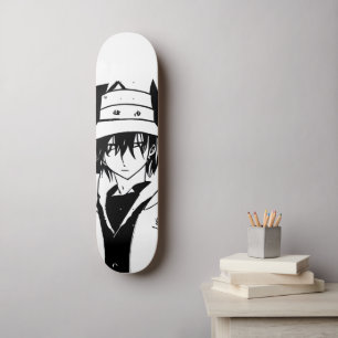 Manga i stil av berömd Art Mini Skateboard Bräda 18,5 Cm