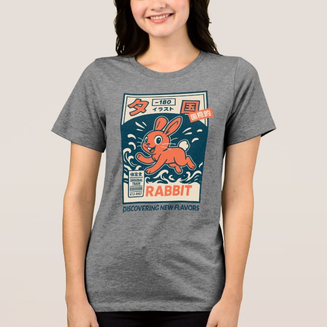 Manga Kanin T Shirt (Framsida)