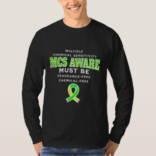 Många Kemisk känslighet MCS-medvetenhet T Shirt