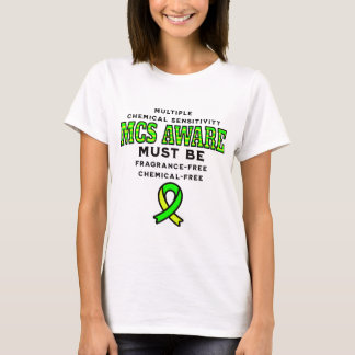 Många Kemisk känslighet MCS-medvetenhet T Shirt