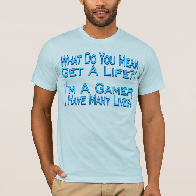 Många liv t shirt (Framsida)