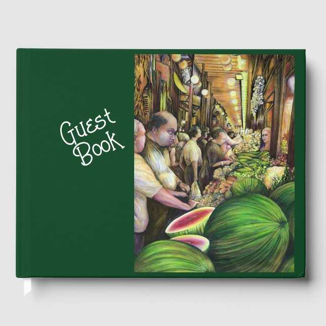 Många Manar, många meloner Gästböcker (Framsida)