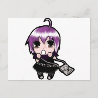 Manga Mizuki Rosa Vykort