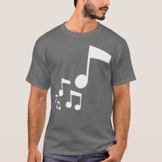 Många Musik noter Musical Instrument Ljud Kärlek-p T Shirt