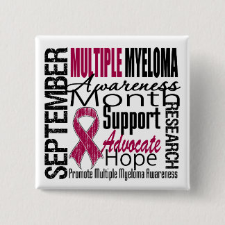 Många Myeloma AWARENESS Month TRIBUTE Knapp