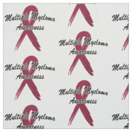 Många Myeloma Awareness Ribbon Hope Tyg