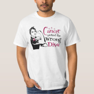 Många Myeloma Cancer valde fel diva Tee Shirt